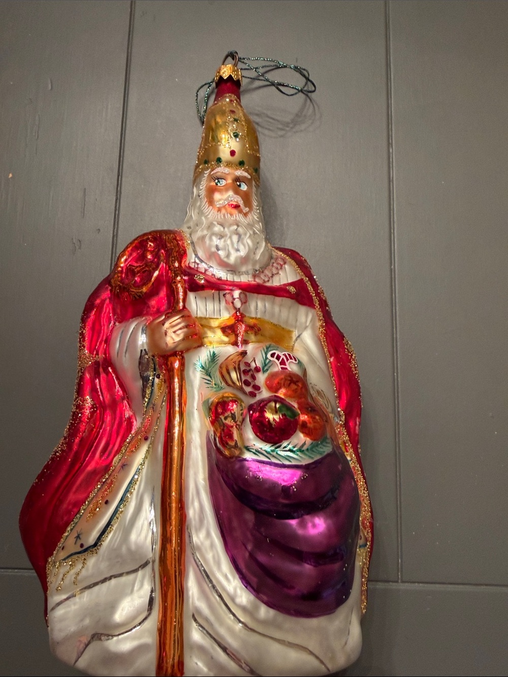 Christopher Radko ornament Bishop 🐈‍⬛